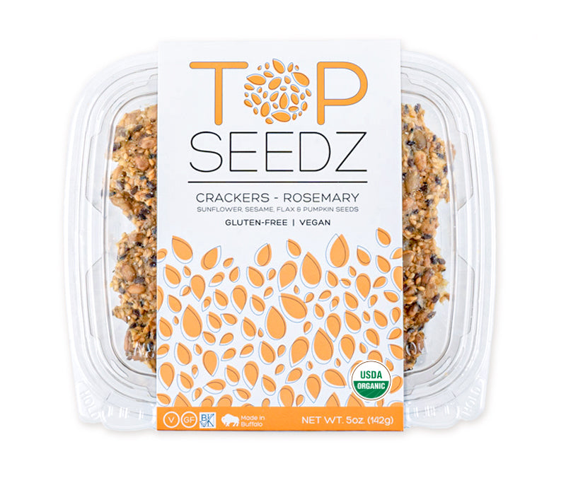 Top Seedz Rosemary Crackers 5oz